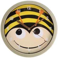 Kinder Wandklok Bij, 20cm-
