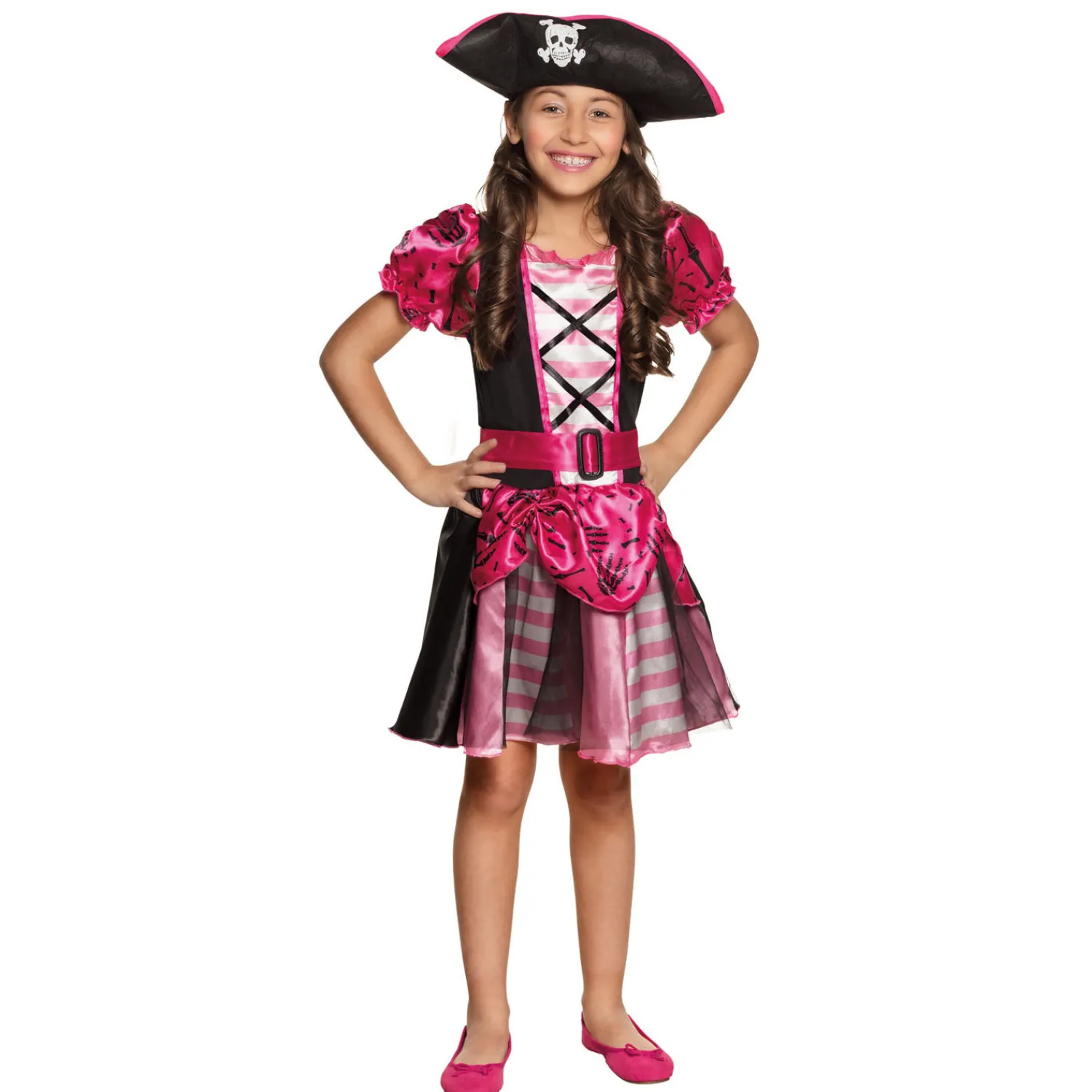 Kinderkostuum Piraat, 4-6 jaar-Boland Discount