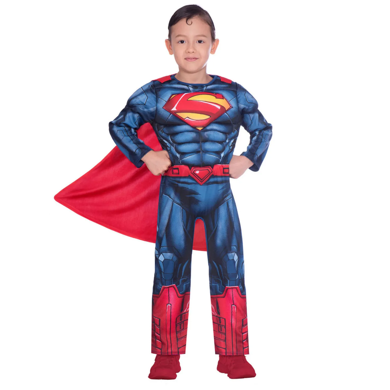 Kinderkostuum Superman Classic, 6-8 jaar- Discount