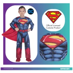 Kinderkostuum Superman Classic, 6-8 jaar- Discount