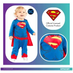 Kinderkostuum Superman, 2-3j.- Discount