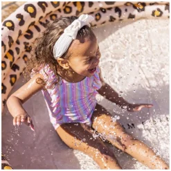 Swim Essentials Kinderzwembad Beige Panterprint, 150cm Clearance