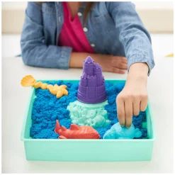 Kinectic Sand Box Blauw Speelset-Spin Master