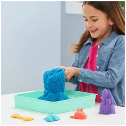 Kinectic Sand Box Blauw Speelset-Spin Master