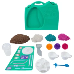 Spin Master Kinetic Sand - Cafe Case Speelset Outlet