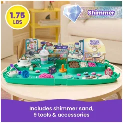 Spin Master Kinetic Sand - Cafe Case Speelset Outlet