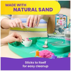 Spin Master Kinetic Sand - Cafe Case Speelset Outlet