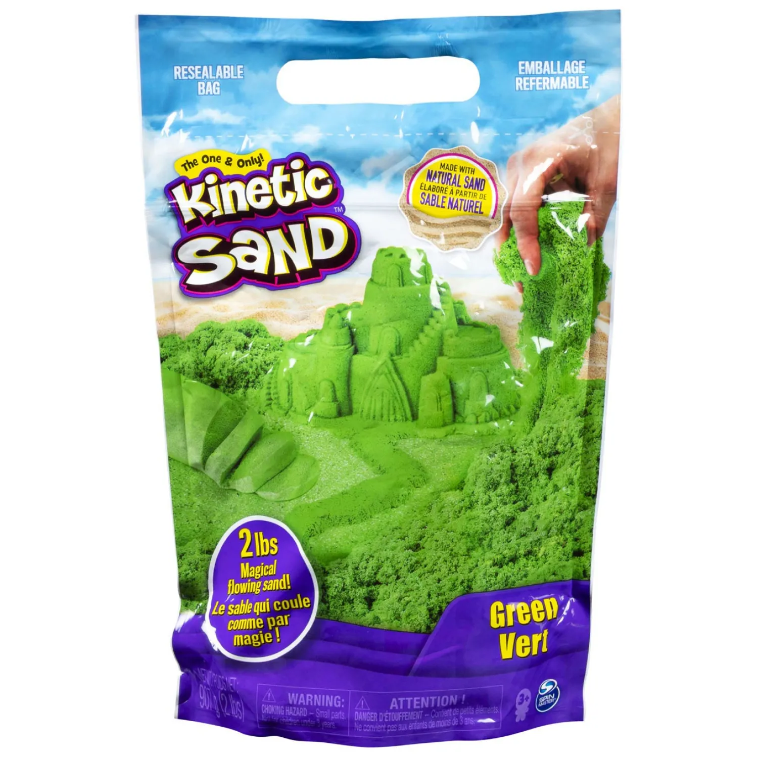 Kinetic Sand - Groen, 907gr.>Spin Master Discount
