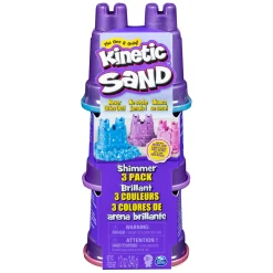 Kinetic Sand - Shimmer Set, 3x113gr.>Spin Master Discount