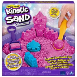 Spin Master Kinetic Sand - Shimmer Zandkasteel Set Roze, 453gr. Online