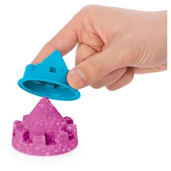 Spin Master Kinetic Sand - Shimmer Zandkasteel Set Roze, 453gr. Online