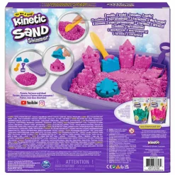 Spin Master Kinetic Sand - Shimmer Zandkasteel Set Roze, 453gr. Online