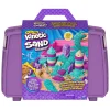 Kinetic Sand - Zeemeerminnen Speelset met Opbergkoffer-Spin Master Clearance