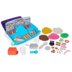 Spin Master Kinetic Sand Snackbar Speelset in Koffer Online