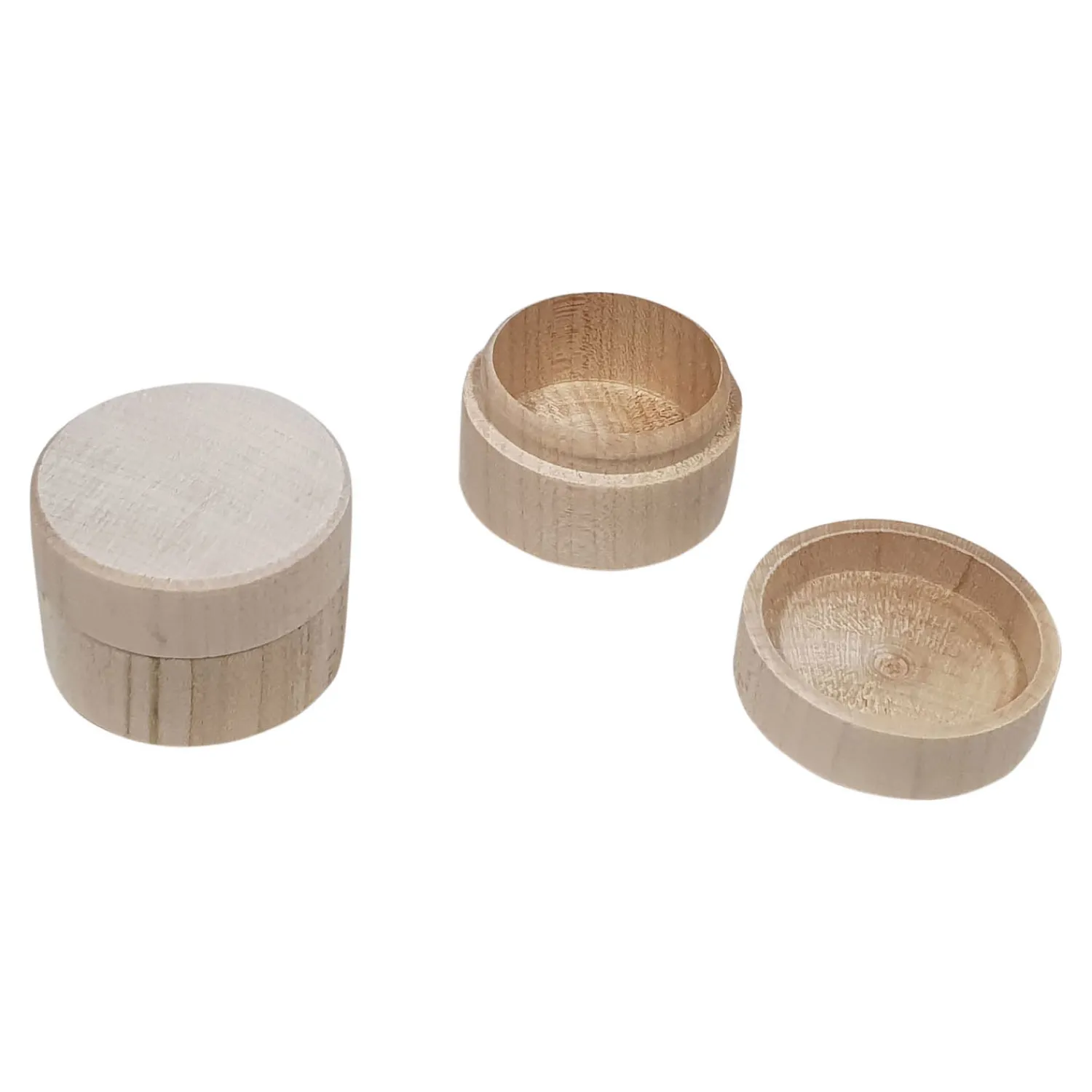 Kistje Rond Beukenhout>Playwood Outlet