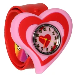 Klaparmband met Horloge - Hart> Sale