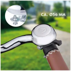 Klassieke Zilveren Fietsbel><noscript><img width=