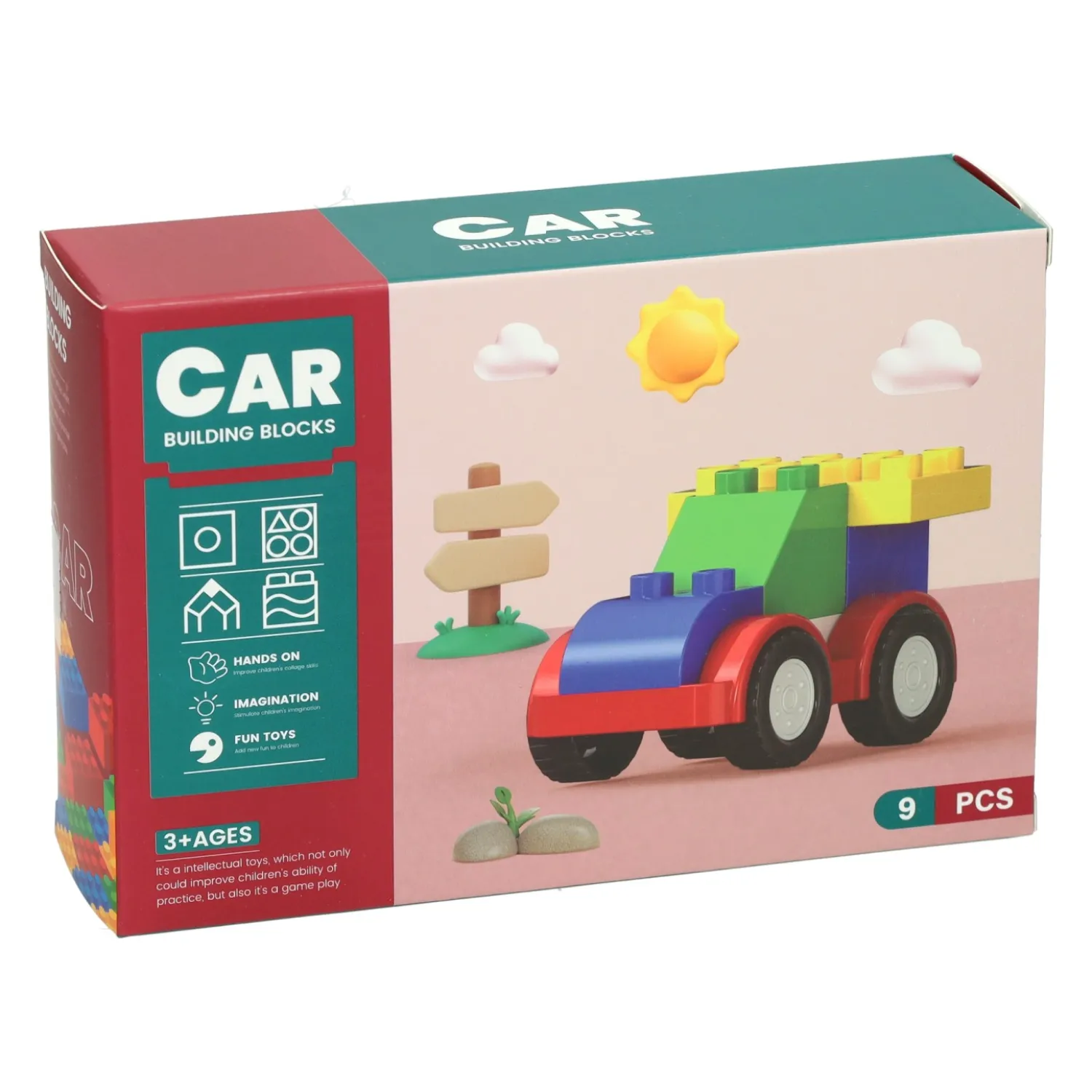 Kleine Blokjes Bouwset - 12st. Online