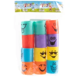 Jono Toys Kleine Gekleurde Trapveren, 12st. Best