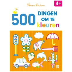 Kleine Kleuters: 500 dingen om in te kleuren-Standaard Uitgeverij Clearance