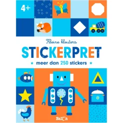 Kleine Kleuters Stickerpret Robot 4+>Standaard Uitgeverij Outlet