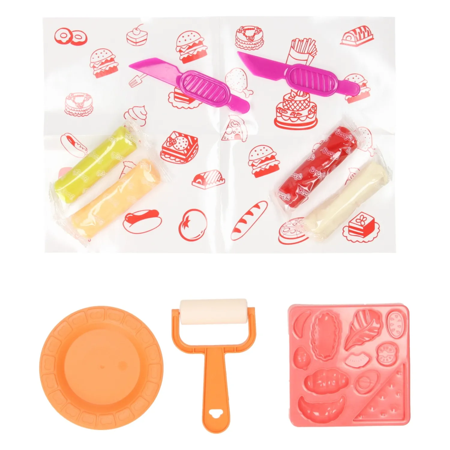 Kleiset Eten Sandwich - 4 Kleuren Klei- Outlet