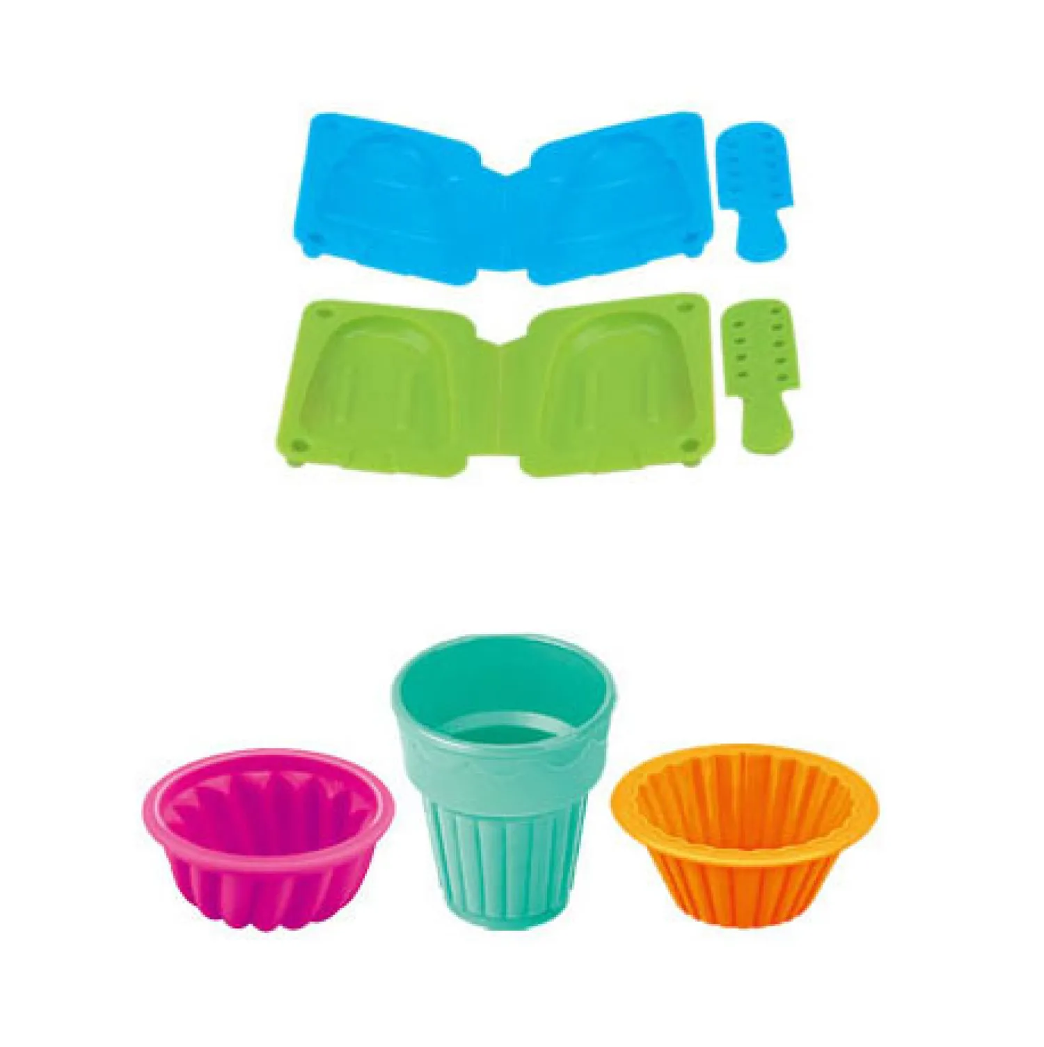 Kleiset IJsjes Maken - 3 Kleuren Klei - 6dlg. Sale