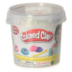 Kleiset in Opbergbox Donuts Maken - 12 Kleuren Klei Best