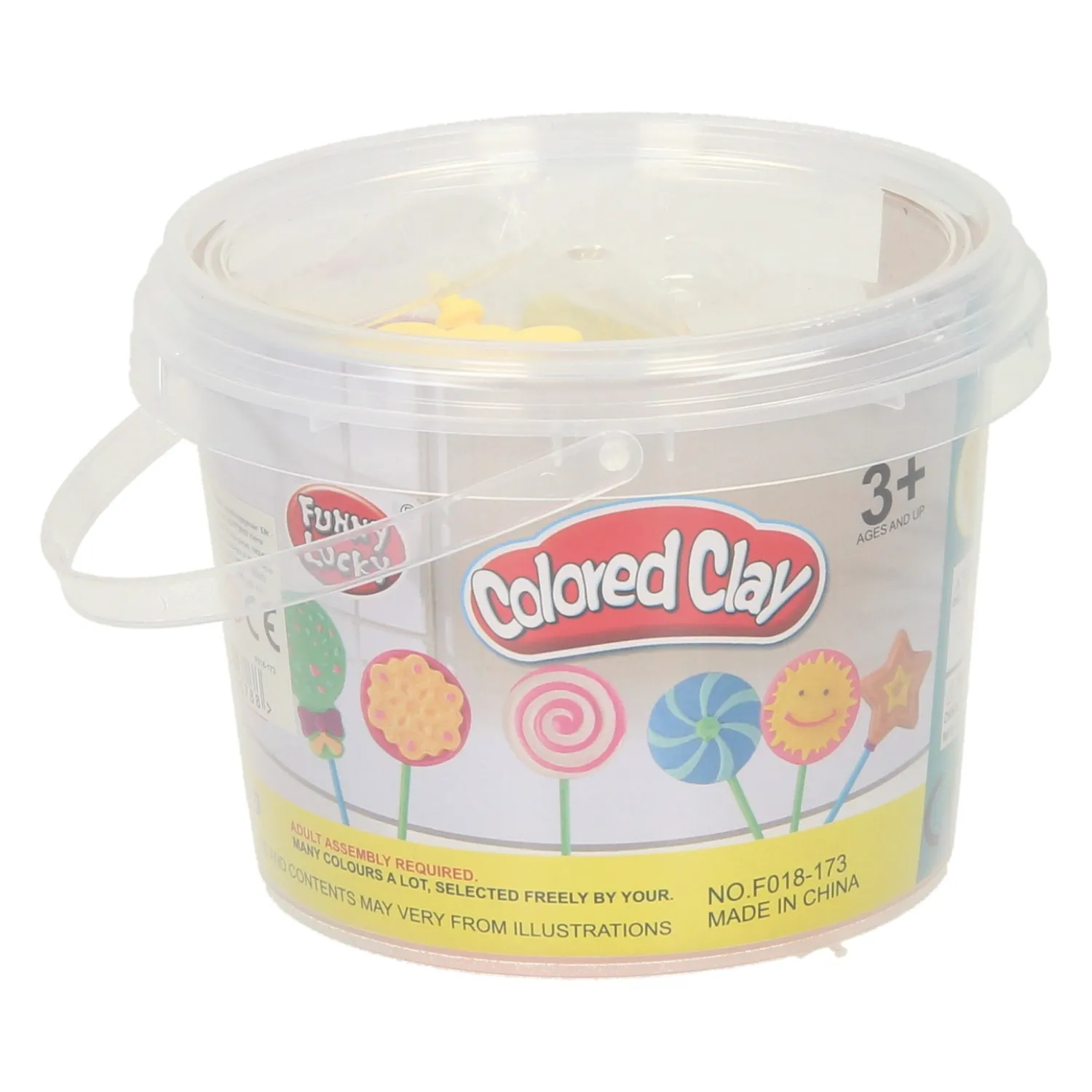 Kleiset in Opbergbox Lolly's Maken - 6 Kleuren Klei- Outlet