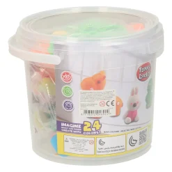 Kleiset in Opbergbox Wilde Dieren - 24 Kleuren Klei Clearance