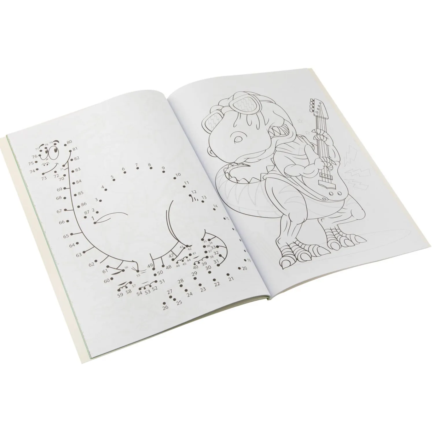 Kleur- en Activiteitenboek Dino, 64pag.>Creative Craft Group Outlet