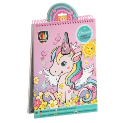 Kleur en Stickerboek Eenhoorn>Creative Craft Group Online