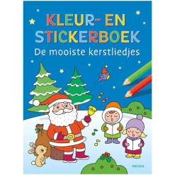 Deltas Kleur- en Stickerboek kerstliedjes Online