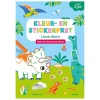 Deltas Kleur- en Stickerpret - Lieve Dino's