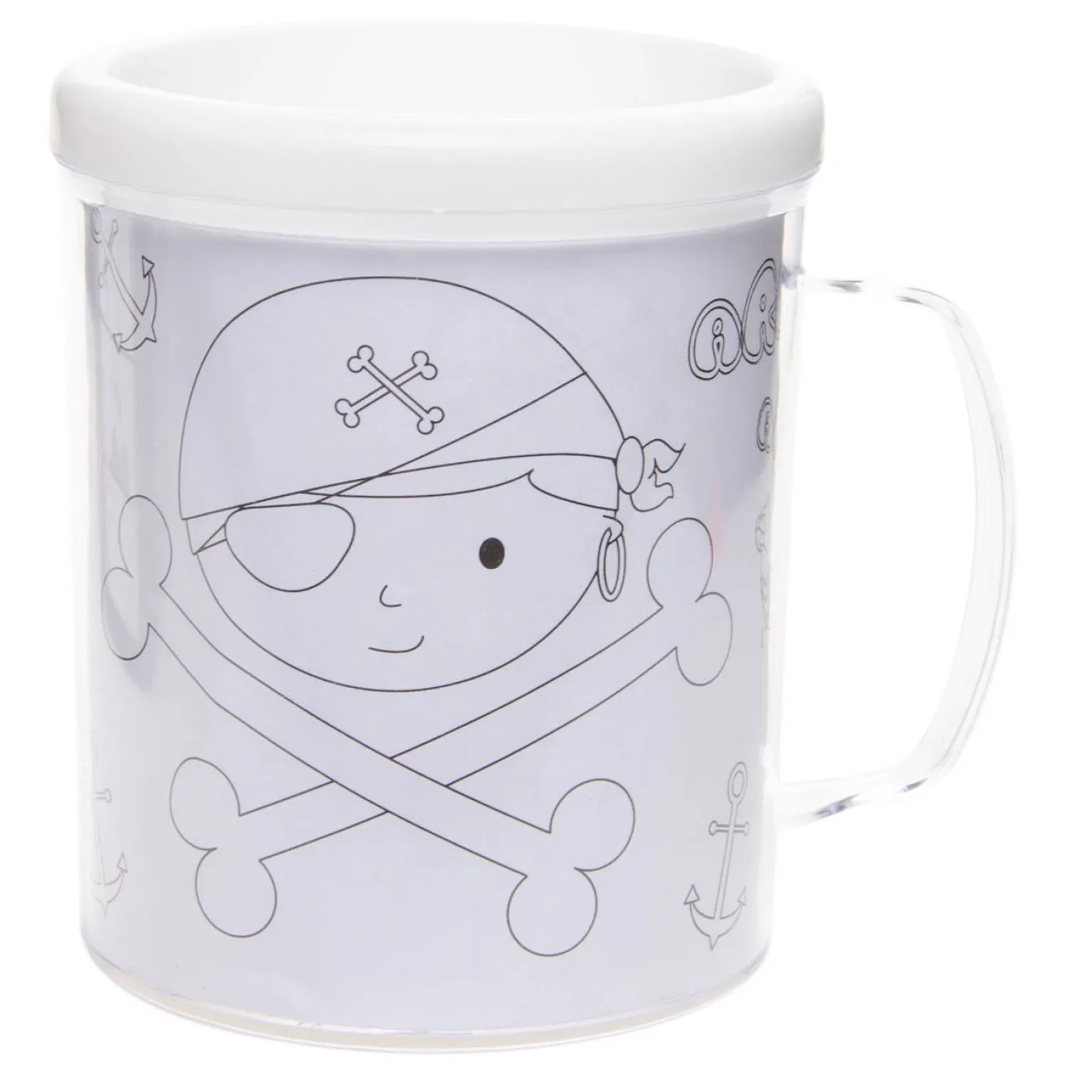 Kleur je eigen Beker Piraat>Duckiez Sale