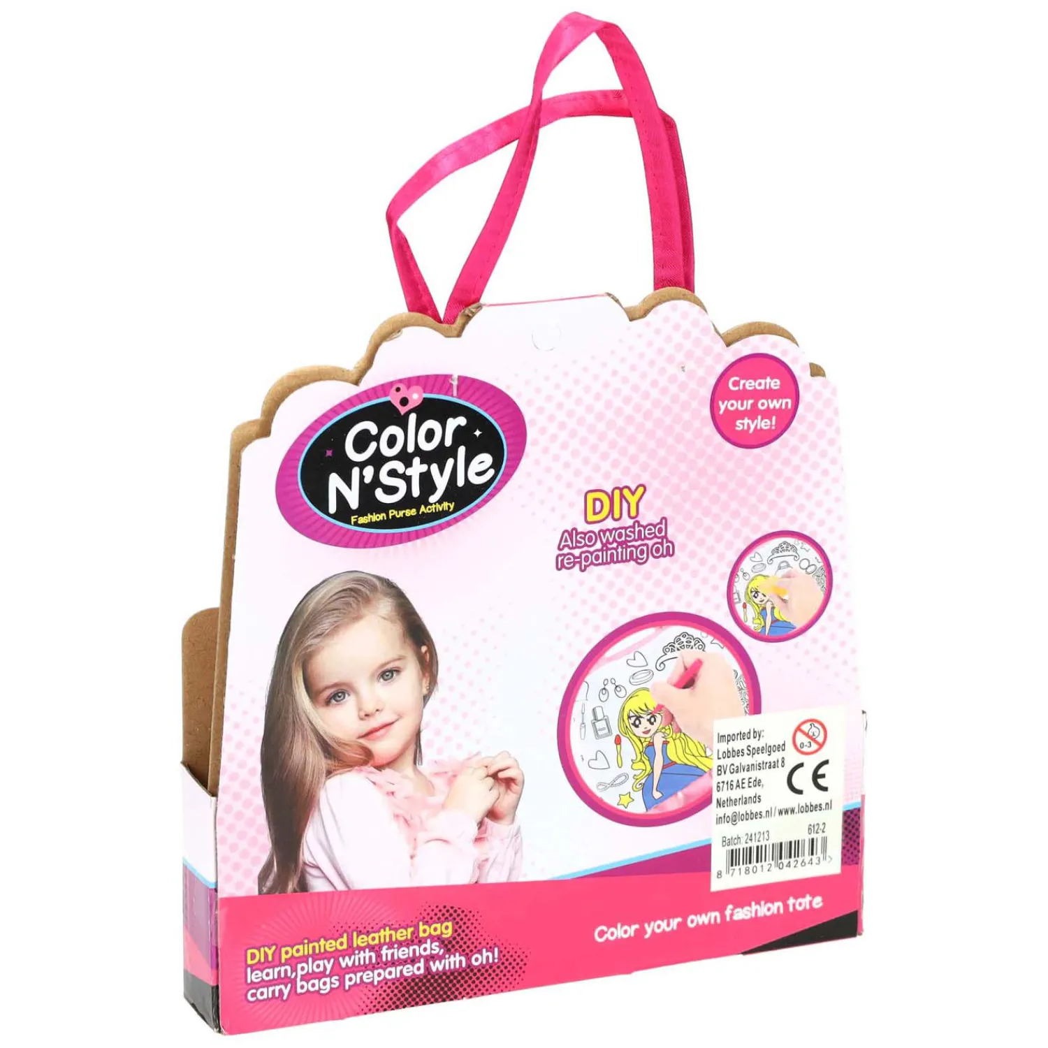 Kleur je eigen Eenhoorntasje- Discount