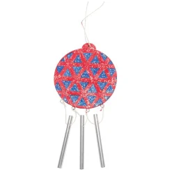 Kleur je eigen Houten Kerstbal met Klankstaafjes- Outlet