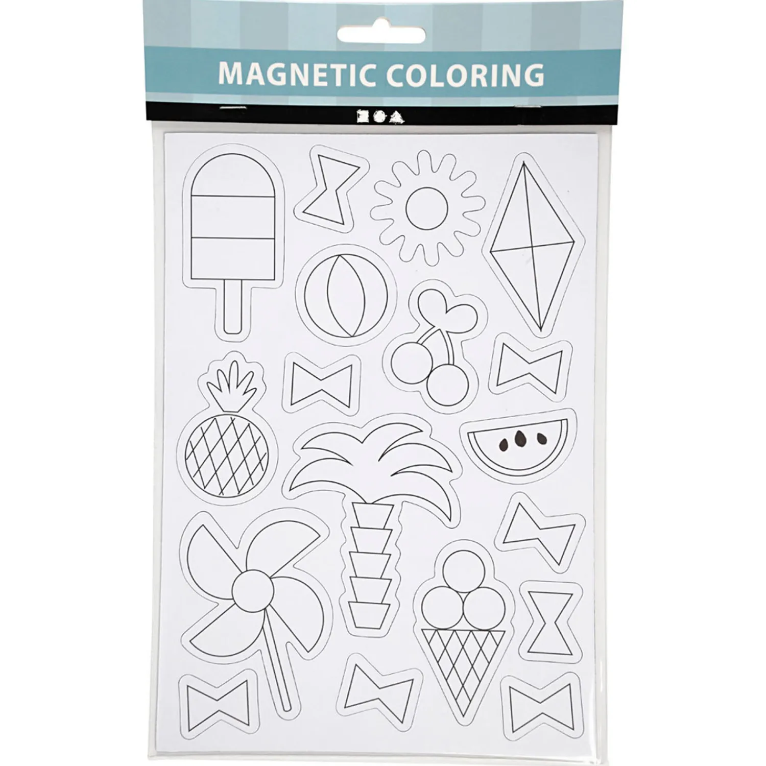 Creativ Company Kleur je eigen Magneten - Zomer