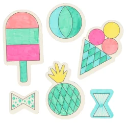 Creativ Company Kleur je eigen Magneten - Zomer