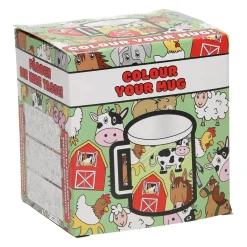 Kleur je eigen Mok Boerderij Dieren-Duckiez Online