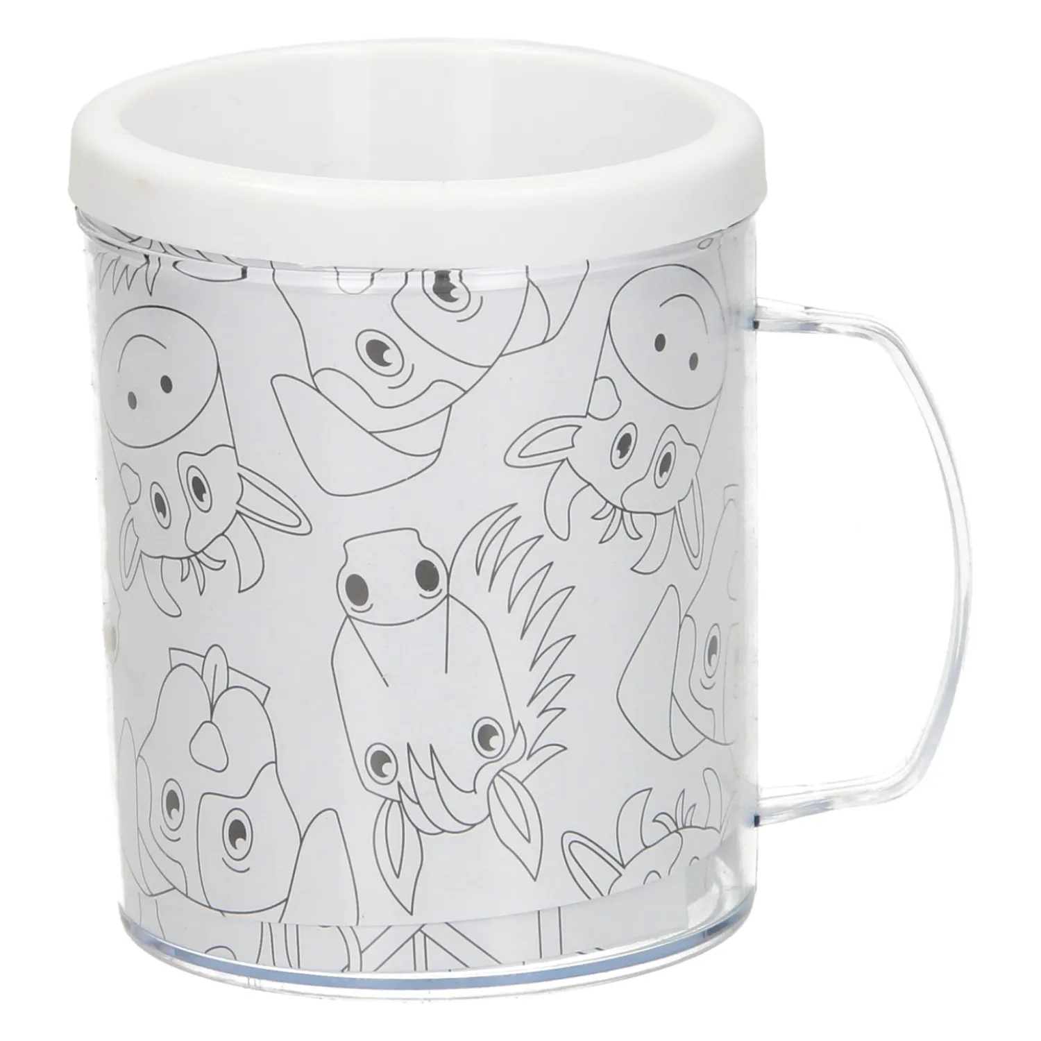 Kleur je eigen Mok Boerderij Dieren-Duckiez Online