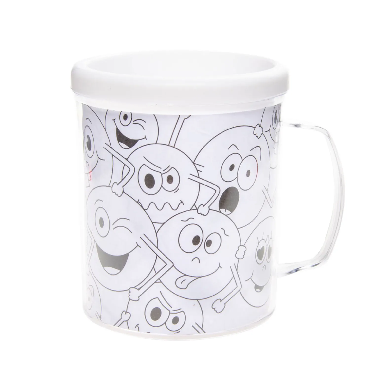 Duckiez Kleur je eigen Mok Lachgezicht Discount