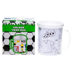 Kleur je eigen Mok Voetbal>Duckiez Hot