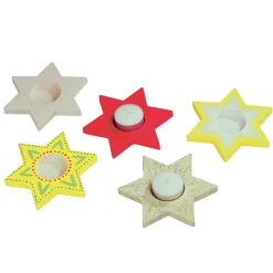 Beleduc Kleur je eigen Theelichthouder Ster Outlet