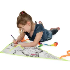 Kleur je eigen Vlieger - Vlinder- Hot