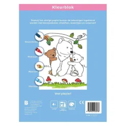 Standaard Uitgeverij Kleurblok Babydieren 4+ New