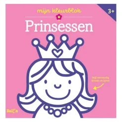 Kleurblok Junior - Prinsessen Dikke Lijnen 3+>Standaard Uitgeverij Discount