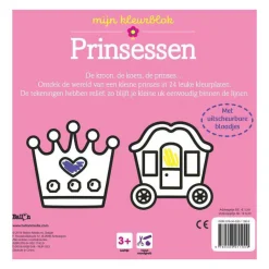 Kleurblok Junior - Prinsessen Dikke Lijnen 3+>Standaard Uitgeverij Discount