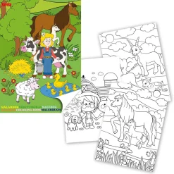 Kleurboek Boerderij-Haza Witbaard