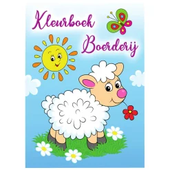 Kleurboek Boerderij, 96 pagina's-Mondikaarten Outlet
